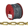 thumbnail image 2 of Campbell 072-3817N Plumbers Chain, 1/0, 200 ft L, 35 lb Working Load, Brass, Bright, 2 of 3