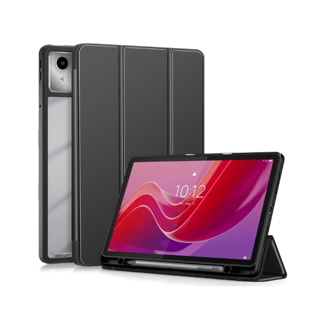 Teknet Funda Folder Clear para Lenovo Tab M11 de 11 pulgadas TB330FU / TB331FC