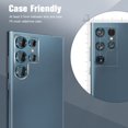 thumbnail image 4 of [3+2Pcs]*2 Pack For Samsung Galaxy S22 Ultra Camera Lens Protector, 9H Tempered Glass Camera Cover Screen Protector Metal Separate Ring For S22 Ultra 5G 2022 [Mounting Tray] - blue, 4 of 5