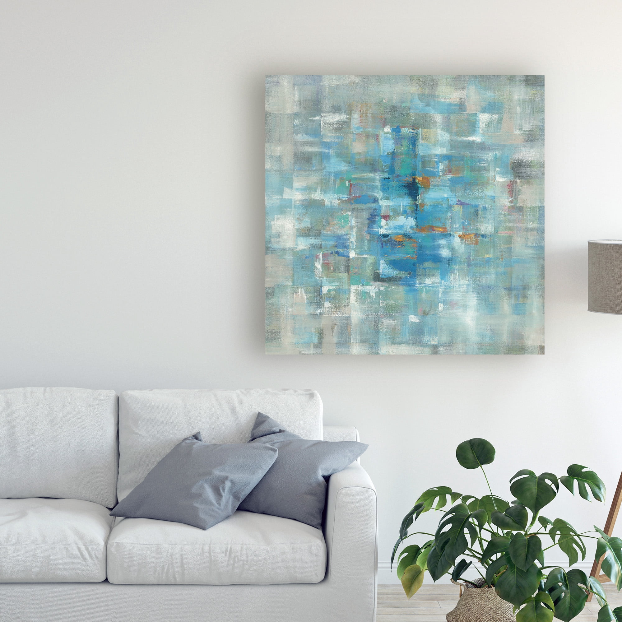 Trademark Fine Art 'Abstract Squares' Canvas Art by Danhui Nai