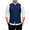 a-Navy12129, variant on VNKIDY Men Outerwear Vests Classic Retro Stand Collar Sleeveless Vest Solid Color Button Gilet For Formal Casual Layered Vest Garment Soft Outerwear