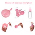 thumbnail image 5 of Juego de tazones de mascarilla para mezclar 24 piezas Kit de herramientas de mezcla Eccomum Cuenco de silicona, 5 of 5