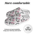 thumbnail image 6 of Fotbe Poodle Dog Pattern Women's Fuzzy Curly Fur Memory Foam Loafer Slippers Indoor Outdoor Slippers Winter Home Shoes-39/40, 6 of 7