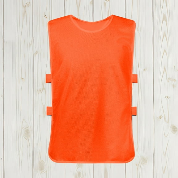 hengsof Children's Summer Crew Neck Vest T-Shirt Girls' Comfortable Breathable Top Children Teenagers Practice Sports Lightweight Basketball Jersey