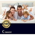 thumbnail image 5 of Crescent Bedding Pleated Bed Skirt Easy Care, Quadruple Pleated Design, Fabric Base Allows for Natural Draping, 15" Fall Covers Legs and Bed Frame (Full, Navy), 5 of 6
