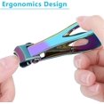 thumbnail image 5 of Ledander Thick Nails Clipper, Sturdy with 6mm Width Nail Clipper, Stainless Steel Extra Large Nail Clipper for Thick Toenails for Older Men and Women (Multicolor), 5 of 8