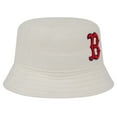 thumbnail image 3 of Women's New Era White Boston Red Sox Chrome Cozy Bucket Hat, 3 of 4
