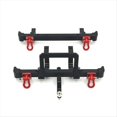 thumbnail image 1 of Para 1/12 MN82 LC79 RC Car Parts Metal Upgrade Kit de Parachoques Delantero y Trasero Negro, 1 of 5