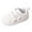 Pink, variant on Toddler Girls Sneakers Infant First Walking Slip on Lightweight Soft Sole Baby Canvas Tennis Shoes Adjustable Hook Loop Closure Sneakers Gold Size 5 Infant