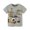 Gray, variant on KYAIGUO Baby Toddler Boys Tees Shirt,Summer Cartoon Short Sleeve T Shirt Kids Casual Cotton Shirt Tops Blouse for 2-7 Years Old