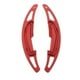 thumbnail image 4 of Extensiones de cambio de roja de metal de aluminio 2PCS para engranaje de rojo Baoblaze Paleta de cambio del volante, 4 of 8
