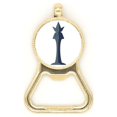 thumbnail image 1 of Empress Kaiserin Dignity Chess Game Beer Bottle Cap Opener Stainless Steel Key Chain, 1 of 3