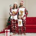 thumbnail image 6 of mgoYE Christmas Family Pajamas Sets, Christmas Family Matching Pajamas Sleepwear Pjs(Red,6-9 Months), 6 of 9