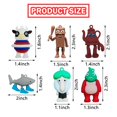 thumbnail image 3 of Figuras de acción GlitchGear Italian Brainrot, 24 piezas para Pascua, 3 of 7