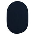 thumbnail image 4 of Colonial Mills Rug BR52SAMPLE Boca Raton - Navy sample swatch, 4 of 5