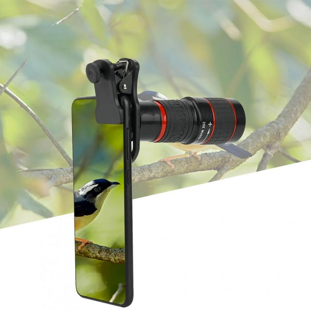 Lente telefoto para teléfono inteligente, zoom de enfoque largo de 20X, lente telefoto de enfoque largo, diseño de última generación