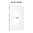 thumbnail image 2 of Fotbe Grazing Cows Mountain View Print Duplex Receptacle Wall Plate, 1-Gang 5.0" x3.0" Wall Outlet Covers, Dual Outlet Faceplates Covers, Color-matched Screws Included-Style S, 2 of 6
