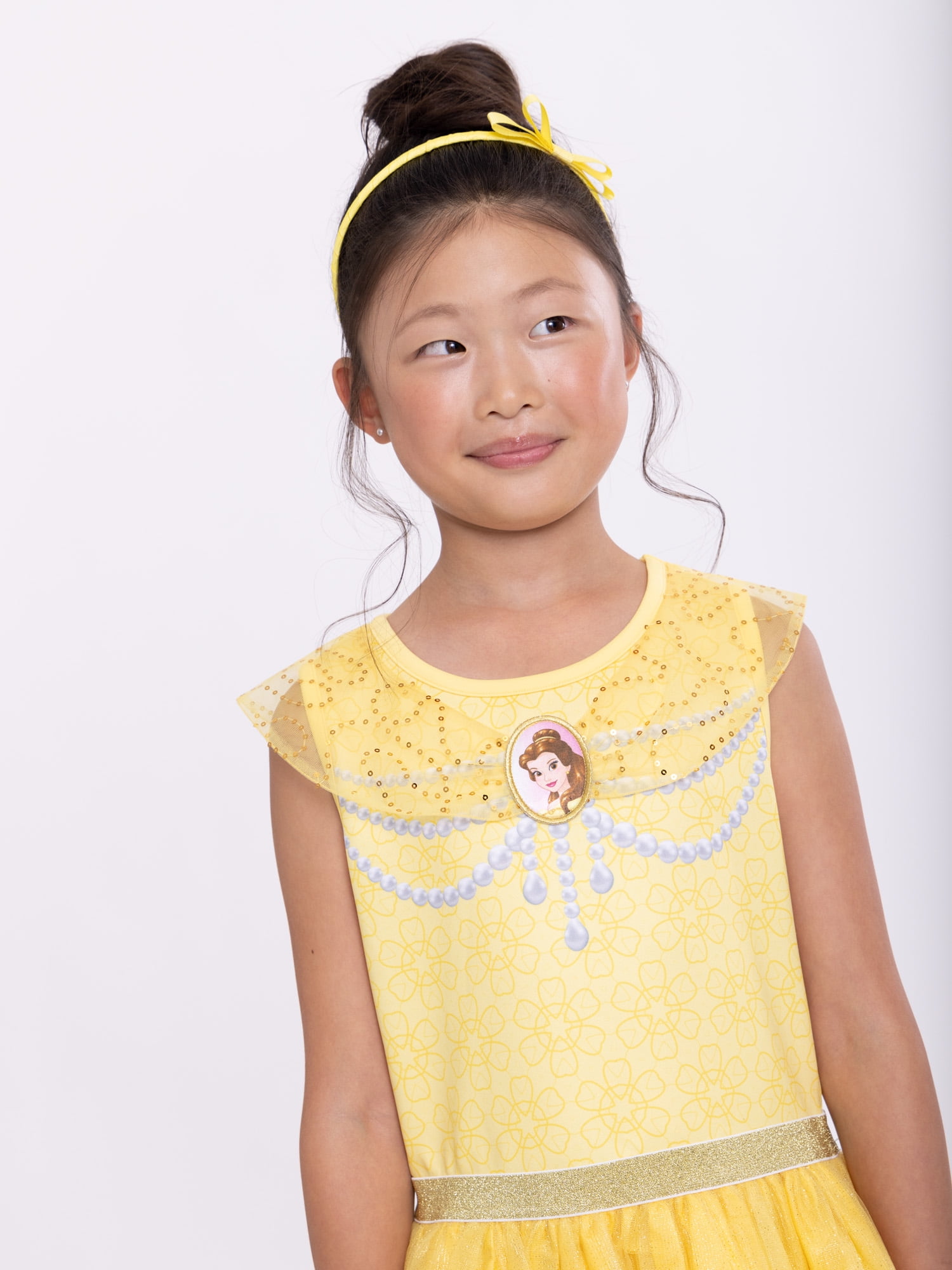 Disney Princess Girls Belle Cosplay Dress, Sizes 4-16
