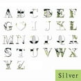 thumbnail image 4 of Splihome Acrylic Mirror Wall Stickers 26 Alphabet English Letters Diy Decor Mural Silver B, 4 of 4