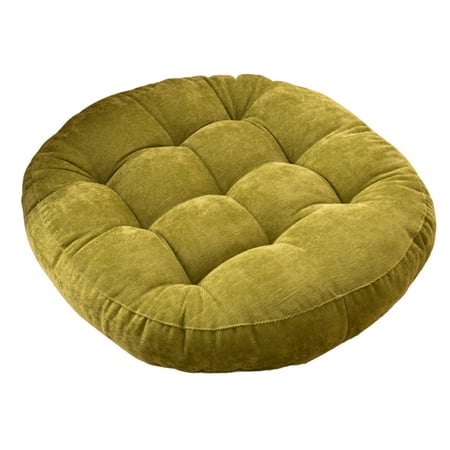 

Jangslng Tufted Seat Cushion Extra Thick High Elasticity Soft Round Solid Color Chair Tatami Sofa Floor Sitting Mat Pad Home Office Supplies