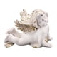 thumbnail image 5 of Estatua de ángel bebé con alas de querubín, bonita figura de regalo, artesanía, escultura de resina para habitación A, 5 of 9