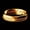 Gold, variant on Lord of the Rings The One Ring Power Band 6mm Unisex Stainless Steel Size 6-13-Silver-12-6mm