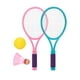 thumbnail image 4 of Raquetas de tenis para niños, juegos de bádminton, raqueta de tenis, agarre cómodo, juego de juguete S, 4 of 9