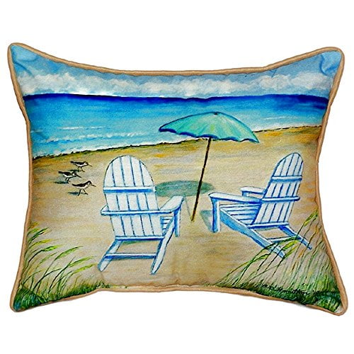 Betsy Drake SN997 Adirondack Small Indoor/Outdoor Pillow, 11" x14"