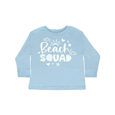 

Inktastic Spring Break Beach Squad Gift Toddler Boy or Toddler Girl Long Sleeve T-Shirt