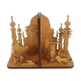 thumbnail image 3 of Sujetalibros de escritorio perfecl creativo Decoración islámica Marron oscuro, 3 of 8