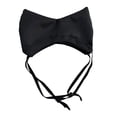thumbnail image 2 of Waterproof Adjustable Pet Shower Cap with Straps, Cat Dog Ear Protection Bath Cover, Grooming Accessory for Kitten Puppy Small Pets, black, 2 of 5