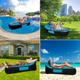 thumbnail image 4 of Bangcool Canapé d'Air Imperméable Gonflable Portable Canapé de Camping Hamac d'Air Chaise Longue d'Air pour Activité Extérieure, 4 of 10