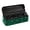 Green, variant on Bling Coin Holder for Car, Crystal Rhinestone Change Storage Box with 4 Compartment, Portable Mini Storage Coin Money Dispenser, Universal Vehicle Change Organizer, Car Accessories (Red)