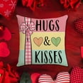thumbnail image 6 of Cheapark Valentine's Day Romantic Printed Pillow Cushion - Soft Comfortable Linen Set for Sofa Bedside Window, Love-Themed Design, Thoughtful Gift for Girlfriend to Enhance Coziness, 6 of 6