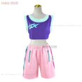 thumbnail image 3 of Disfraz de Cosplay de Anime para mujer, peluca rosa de Hip Hop, ropa deportiva, abrigo Sexy, traje de fiesta Kawaii, peluca cos, 3 of 4