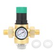 thumbnail image 2 of Water Pressure Regulating Valve, Water Pressure Regulator G1/2 DN15 with Gauge for Home, 2 of 8