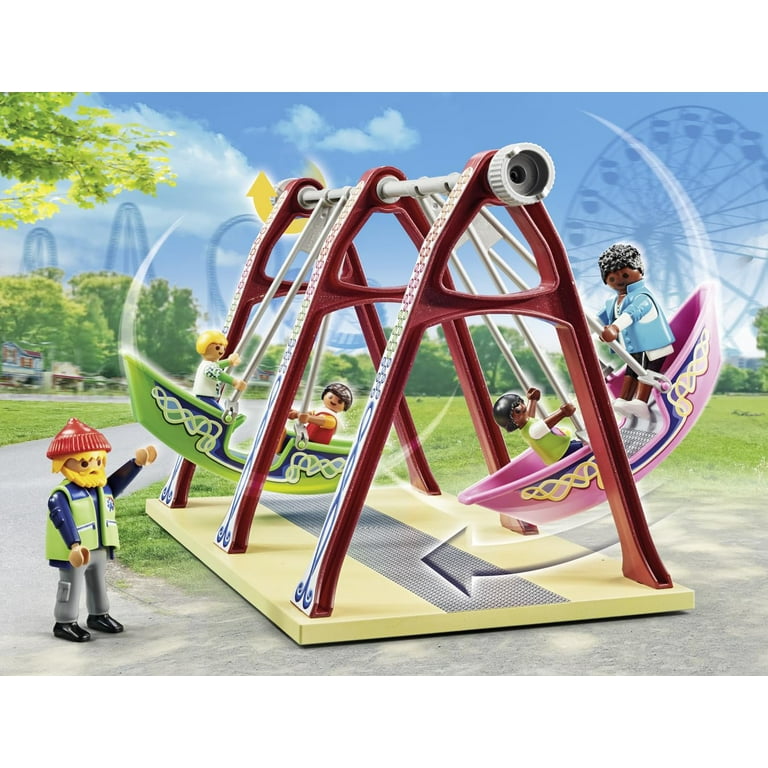PLAYMOBIL #71452 Fun Fair Amusement Park NEW! - Walmart.com