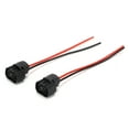 thumbnail image 2 of H16 Female Plug, Heat Resistant 2PCS Wide Application 5202 Female Wire  For 5201 2504 9009 Or PS24W Bulbs, 2 of 8