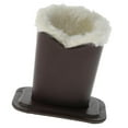 thumbnail image 4 of Anti Scratch Plush lined Eyeglass Holder Stand Protective for Desk 02 Brown, 4 of 7