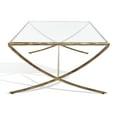 thumbnail image 6 of SAFAVIEH Couture Debbie Modern Metal Coffee Table, Brass, 6 of 10
