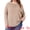 Light Brown, variant on DARING DIVA Women's Plus Crew Neck Casual Pullover Knit Blouse Top 1X Dark Blue