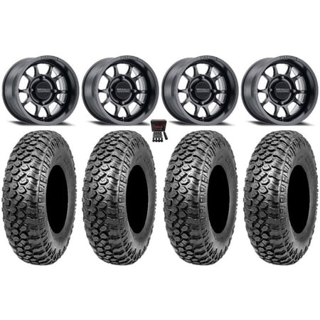 Method 409 15 Black (5+2) Wheels 32 RAZR XT Tires Sportsman RZR Ranger