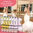 thumbnail image 3 of 6pcs Dance Costume Bags, Clear PVC Kids Dance Garment Bags with 3 Pockets Clothes Cover Protector for Travel and Dance Competitions Hanging Clothes Storage Dress Uniform (40x22 Inch), 3 of 7