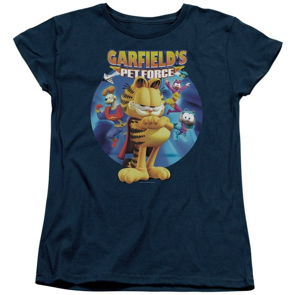 Garfield - Dvd Art - Women's Short Sleeve Shirt - Medium