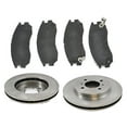 thumbnail image 3 of TRQ Front Disc Brake Pad & Rotor Kit w/Chemicals for 99-02 Mirage BKA17992, 3 of 3