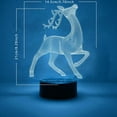 thumbnail image 4 of YSITIANNA 3D Illusion Night Light, Elk LED Desk Lamp & 7 Color Change Decor Nightlight, Bedroom Decorations Bedside Lamp, Birthday Christmas Gifts for Man Teens Boys Girls Kids STNL#2926, 4 of 6