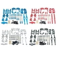 thumbnail image 3 of Vogacara 1 Juego de accesorios de coche RC modelo de suministro de coche RC Hardware de coche RC multiusos Kits de construcción modelo Color titanio Vogacara FN001568-04, 3 of 6