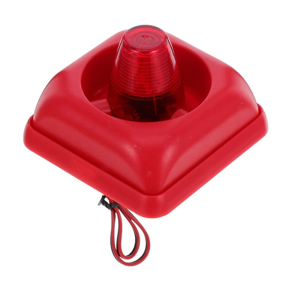 VORCOOL Sound and Light Alarm with Loud Siren and High Brightness LED for Home Safety