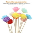 thumbnail image 4 of Scent Diffuser 12pcs Mixed Color Flowers Rattan Reed Essential Oil Aroma Sticks, 4 of 6