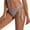 Grey, variant on Triangle Bikini for Women Knitted Rope Bikini Knitted Mesh Pattern Solid Color Bathing Suit Side Tie Swimsuits Beachwear